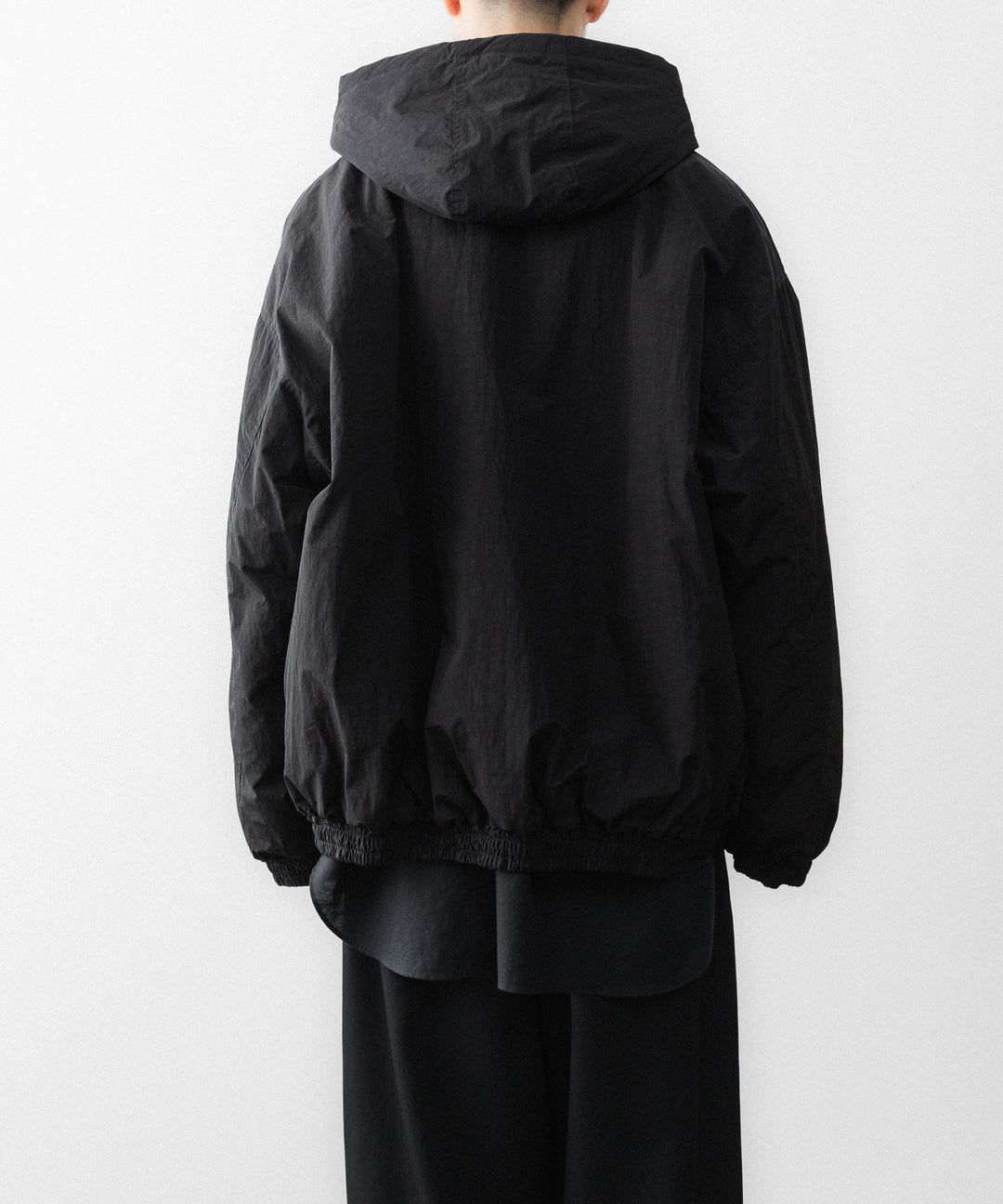 ssstein(シュタイン)のWINDPROOF NYLON PADDED HOOD JACKET - BLACKの公式通販サイトsession福岡セレクトショップ