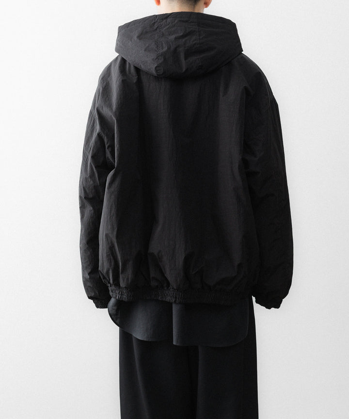 ssstein(シュタイン)のWINDPROOF NYLON PADDED HOOD JACKET - BLACKの公式通販サイトsession福岡セレクトショップ