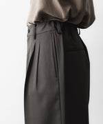 画像をギャラリービューアに読み込む, ssstein(シュタイン)のEASY LONG WIDE TROUSERS - GREY KHAKIの公式通販サイトsession福岡セレクトショップ
