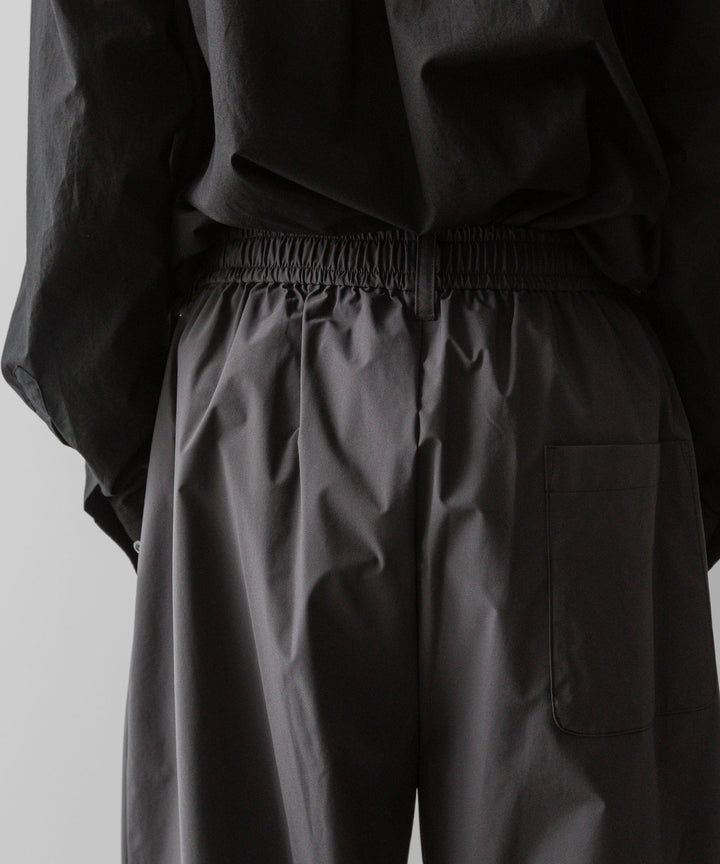 ssstein(シュタイン)の24AWコレクション WINDBREAKER EASY WIDE TROUSERS - CHARCOAL 公式通販サイトsession福岡セレクトショップ