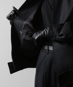 ssstein(シュタイン)の24AWコレクション MELTON STADIUM JACKET - BLACK 公式通販サイトsession福岡セレクトショップ