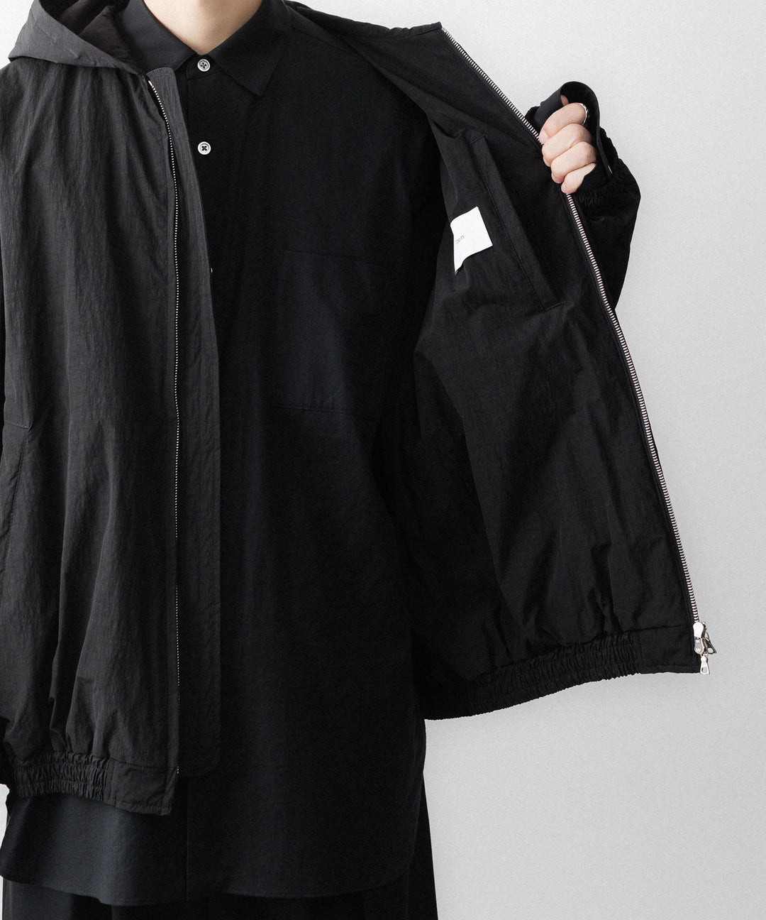 ssstein(シュタイン)のWINDPROOF NYLON PADDED HOOD JACKET - BLACKの公式通販サイトsession福岡セレクトショップ