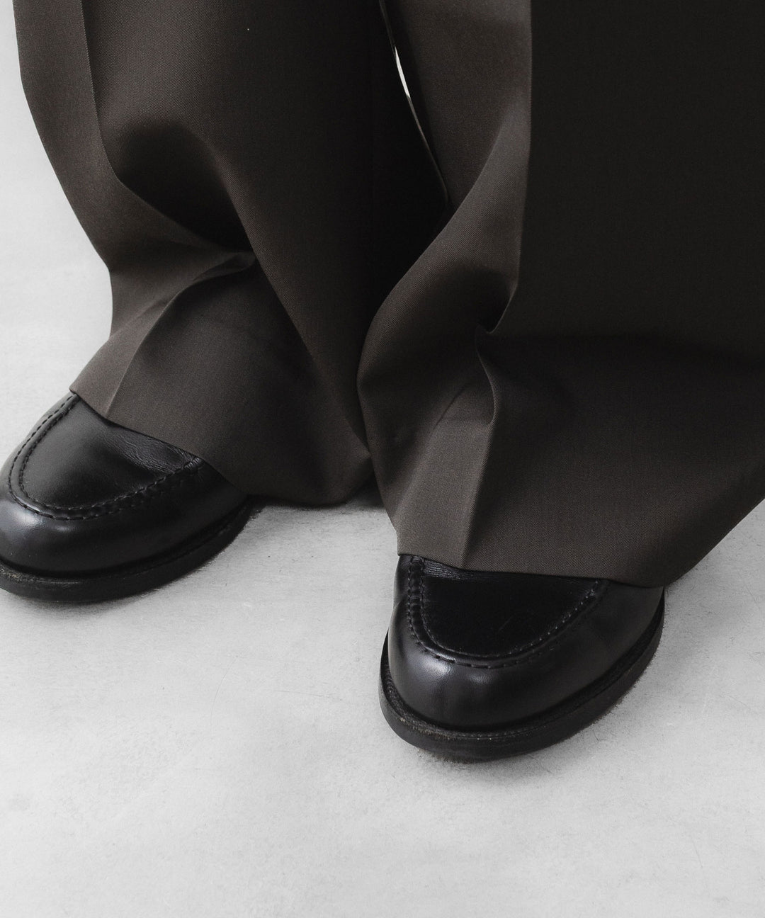ssstein(シュタイン)のEASY LONG WIDE TROUSERS - GREY KHAKIの公式通販サイトsession福岡セレクトショップ
