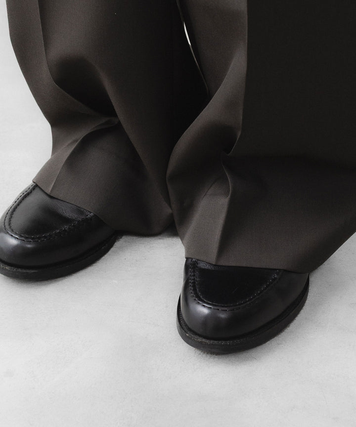 ssstein(シュタイン)のEASY LONG WIDE TROUSERS - GREY KHAKIの公式通販サイトsession福岡セレクトショップ
