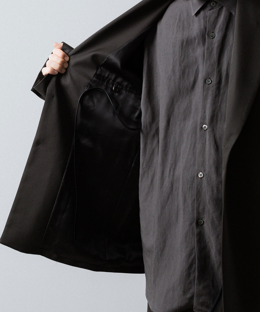 ssstein(シュタイン)のOVERSIZED SINGLE BREASTED LONG JACKET - GREY KHAKIの公式通販サイトsession福岡セレクトショップ