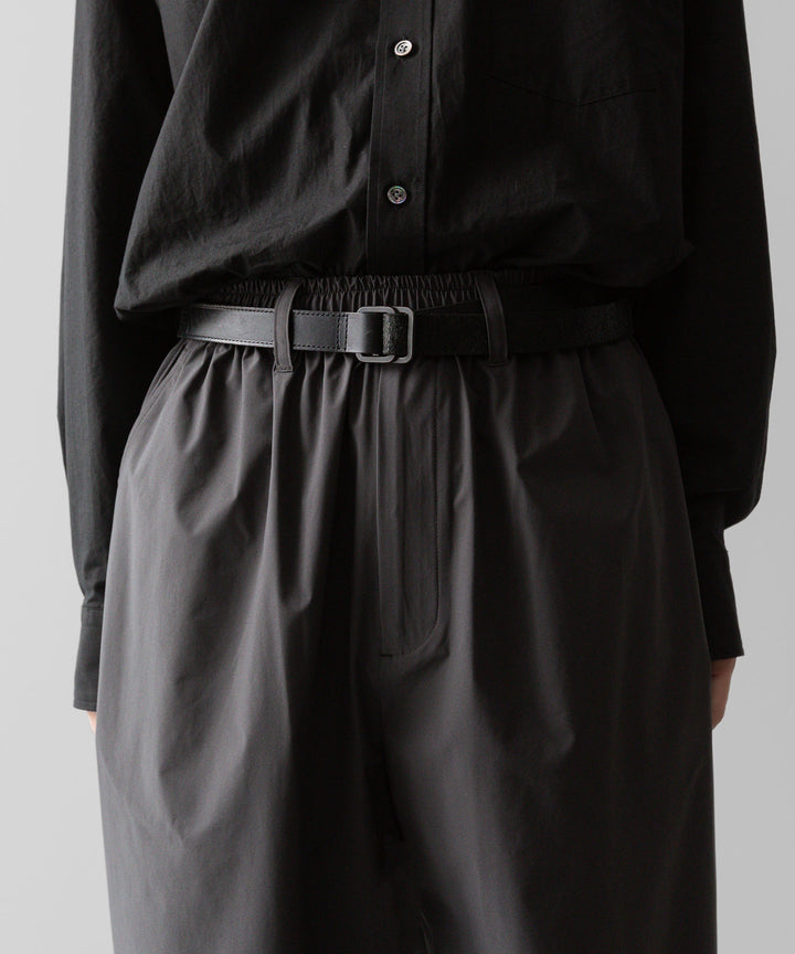 ssstein(シュタイン)の24AWコレクション WINDBREAKER EASY WIDE TROUSERS - CHARCOAL 公式通販サイトsession福岡セレクトショップ