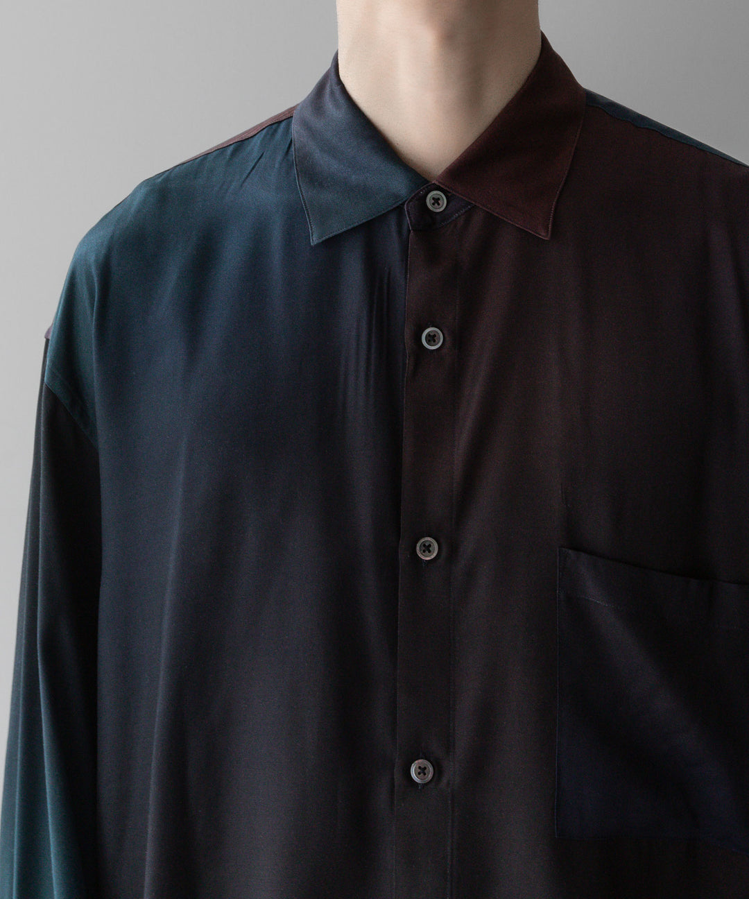 【stein】ssstein シュタインのOVERSIZED CUPRO LS SHIRT - GRADATION 公式通販サイトsession福岡セレクトショップ