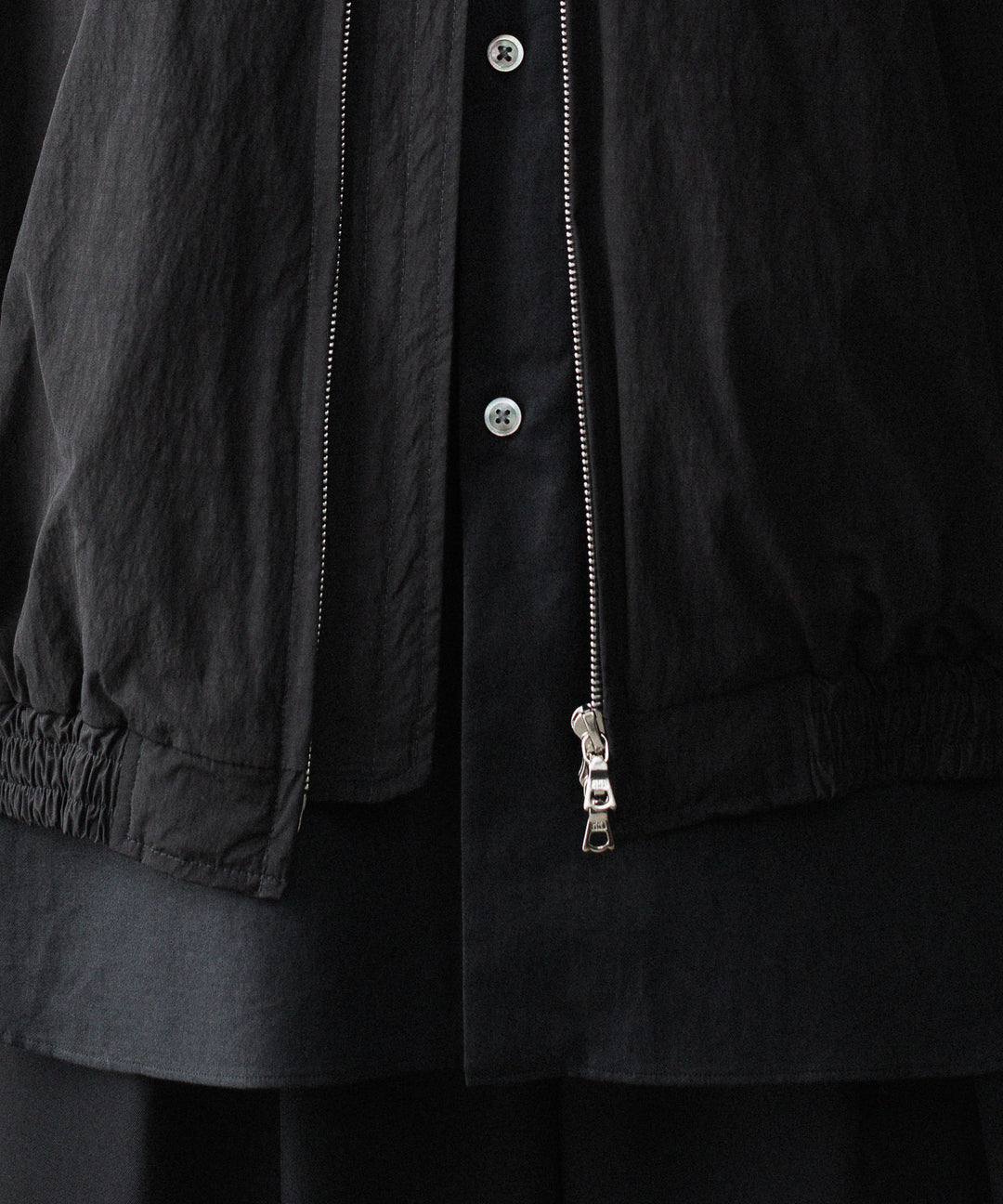 ssstein(シュタイン)のWINDPROOF NYLON PADDED HOOD JACKET - BLACKの公式通販サイトsession福岡セレクトショップ
