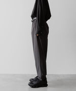 画像をギャラリービューアに読み込む, ssstein(シュタイン)の24AWコレクション WINDBREAKER EASY WIDE TROUSERS - CHARCOAL 公式通販サイトsession福岡セレクトショップ
