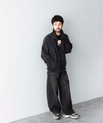 画像をギャラリービューアに読み込む, 【ssstein】WOOL SILK KNIT CREW NECK LS - BLACK
