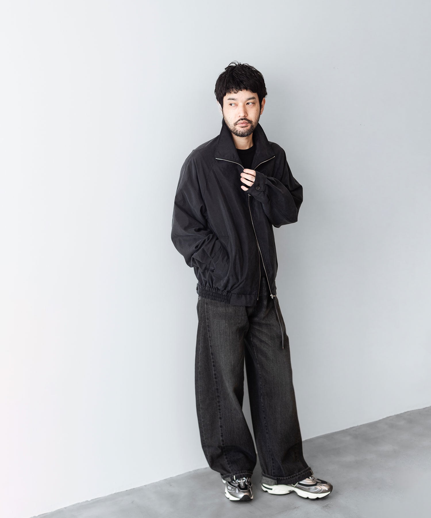 ssstein(シュタイン)の24AWコレクション DEFORMATION WIDE DENIM JEANS - BLACK 公式通販サイトsession福岡セレクトショップ