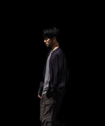 画像をギャラリービューアに読み込む, 【KANEMASA PHIL.】46G ECLIPSE SHIRT - CHARCOAL
