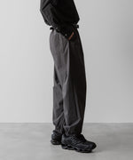 画像をギャラリービューアに読み込む, ssstein(シュタイン)の24AWコレクション WINDBREAKER EASY WIDE TROUSERS - CHARCOAL 公式通販サイトsession福岡セレクトショップ
