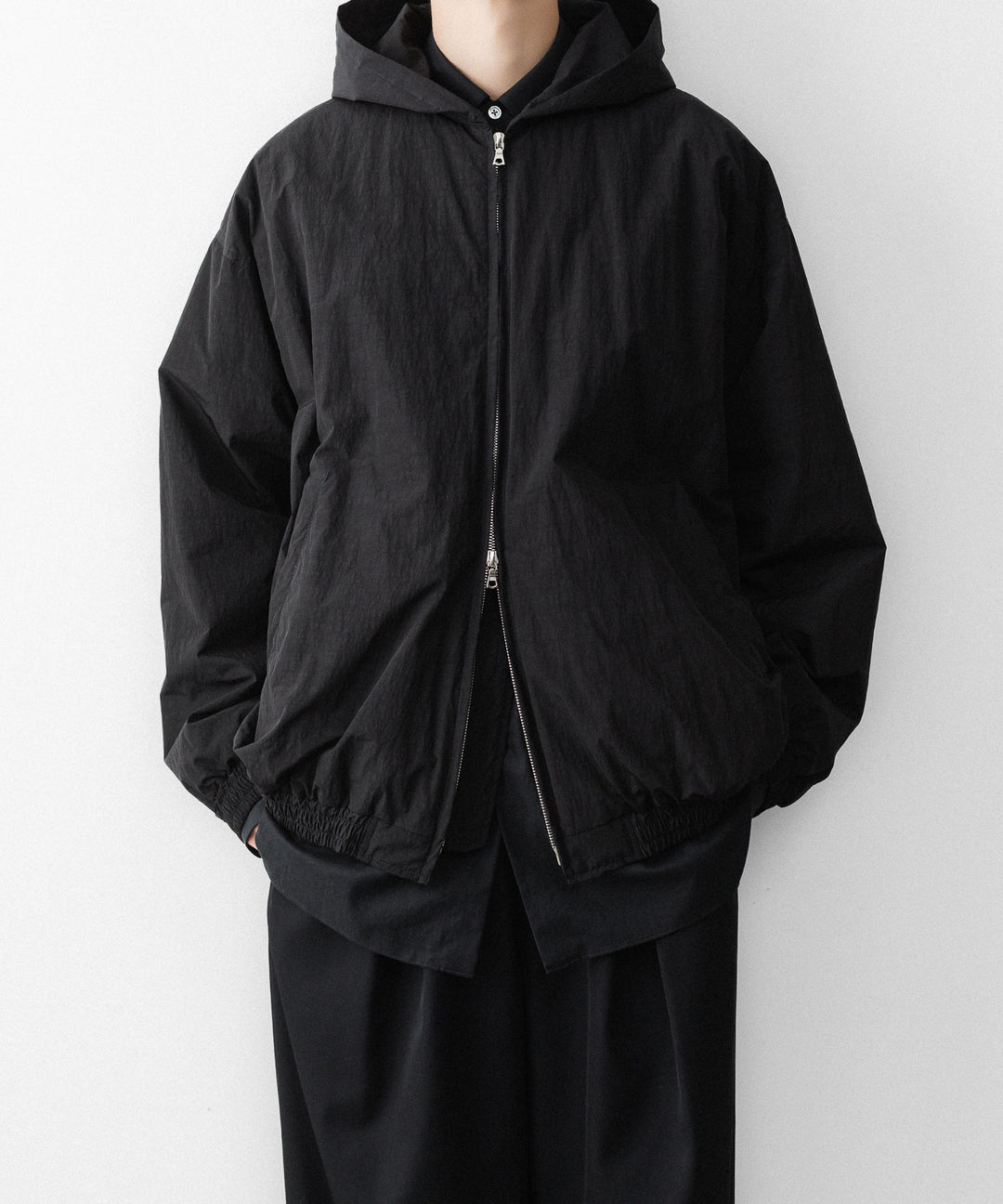 ssstein(シュタイン)のWINDPROOF NYLON PADDED HOOD JACKET - BLACKの公式通販サイトsession福岡セレクトショップ