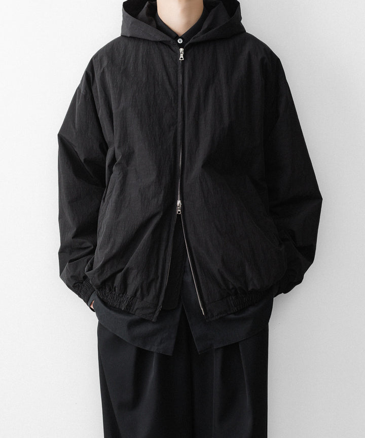 ssstein(シュタイン)のWINDPROOF NYLON PADDED HOOD JACKET - BLACKの公式通販サイトsession福岡セレクトショップ