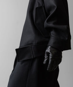 ssstein(シュタイン)の24AWコレクション MELTON STADIUM JACKET - BLACK 公式通販サイトsession福岡セレクトショップ