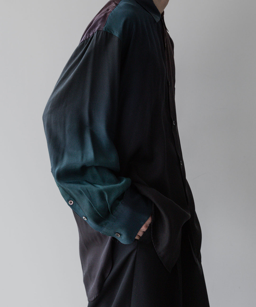 【stein】ssstein シュタインのOVERSIZED CUPRO LS SHIRT - GRADATION 公式通販サイトsession福岡セレクトショップ