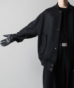 画像をギャラリービューアに読み込む, ssstein(シュタイン)の24AWコレクション MELTON STADIUM JACKET - BLACK 公式通販サイトsession福岡セレクトショップ
