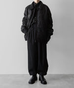 画像をギャラリービューアに読み込む, SUBLATIONS サブレーションズのHEAVY WOOL GABARDINE GURKHA CARGO PANTS - BLACKの公式通販サイトsession福岡セレクトショップ
