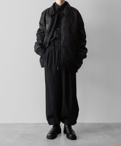 SUBLATIONS サブレーションズのHEAVY WOOL GABARDINE GURKHA CARGO PANTS - BLACKの公式通販サイトsession福岡セレクトショップ