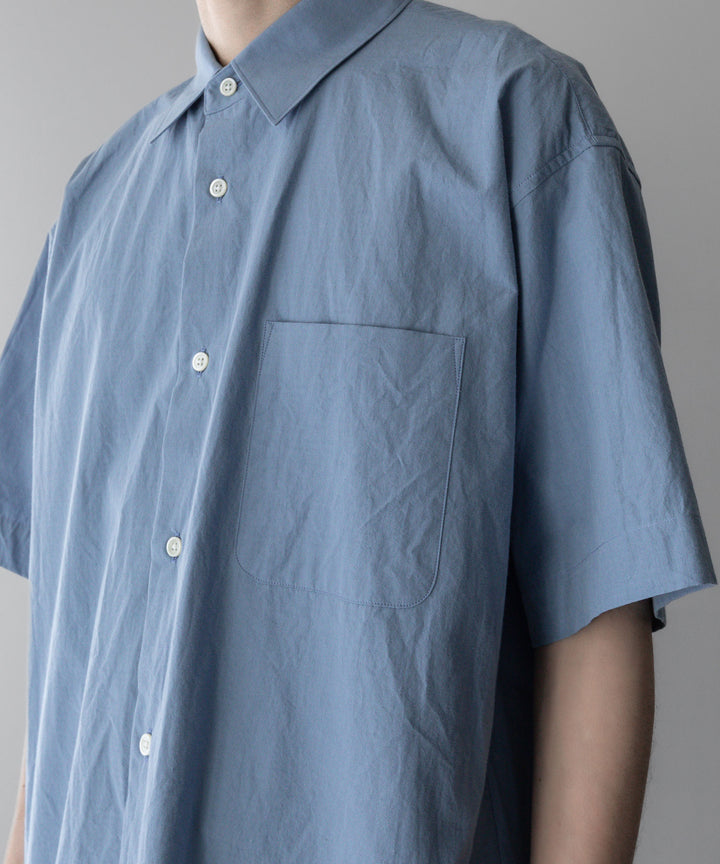 ssstein stein シュタインのOVERSIZED SS SHIRT - BLUEの公式通販サイト sessionセッション福岡セレクトショップ