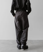 画像をギャラリービューアに読み込む, ssstein(シュタイン)の24AWコレクション WINDBREAKER EASY WIDE TROUSERS - CHARCOAL 公式通販サイトsession福岡セレクトショップ
