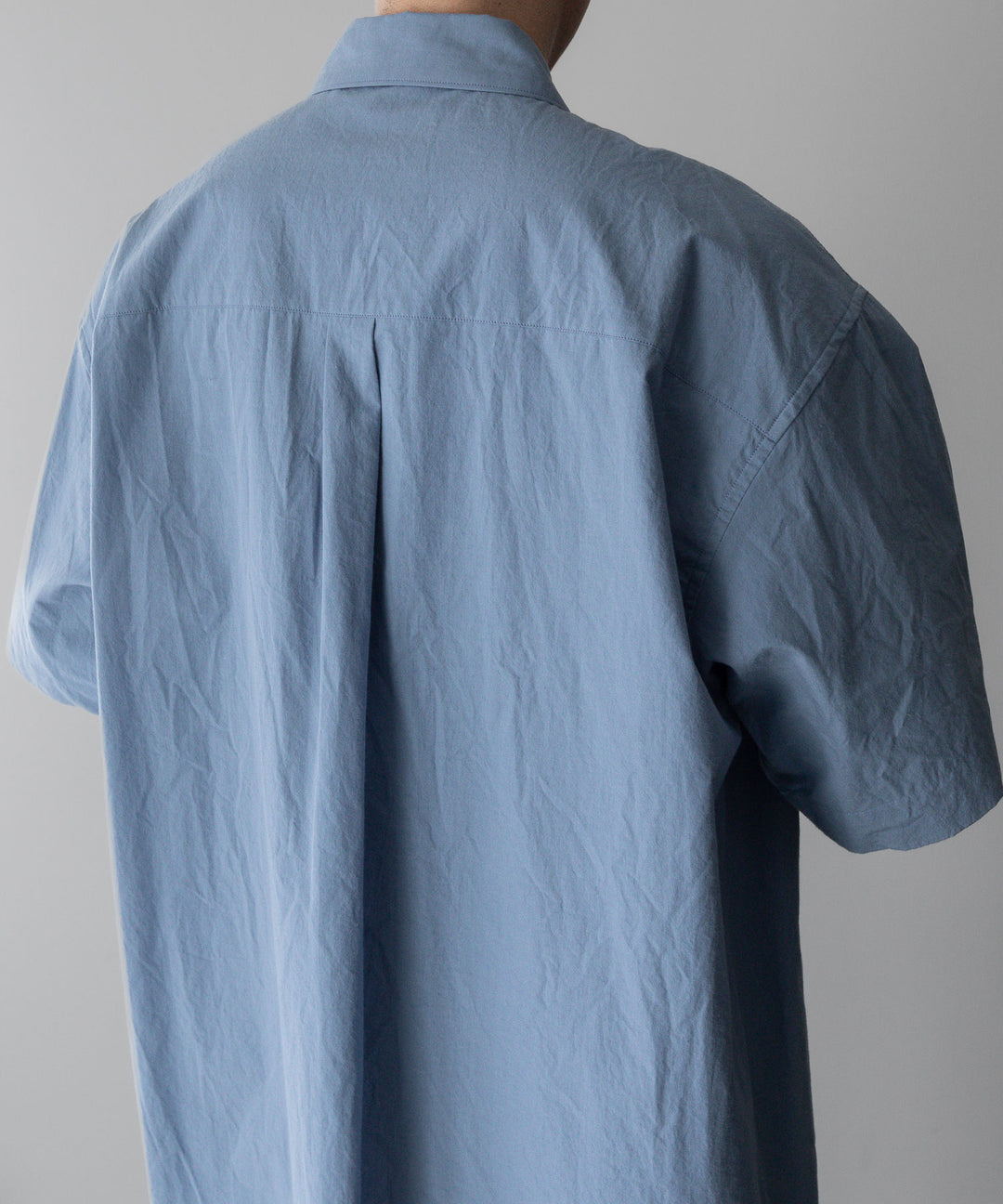 ssstein stein シュタインのOVERSIZED SS SHIRT - BLUEの公式通販サイト sessionセッション福岡セレクトショップ
