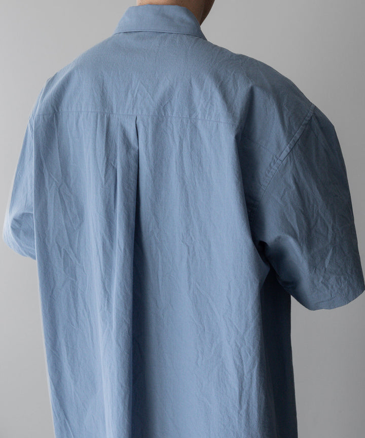 ssstein stein シュタインのOVERSIZED SS SHIRT - BLUEの公式通販サイト sessionセッション福岡セレクトショップ