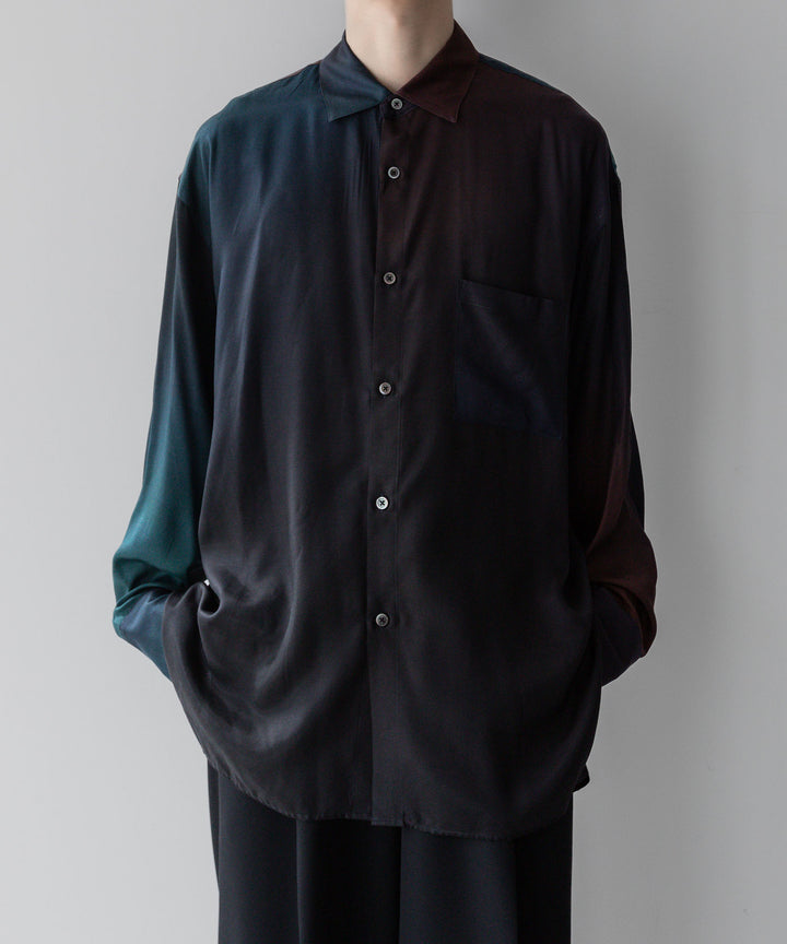 【stein】ssstein シュタインのOVERSIZED CUPRO LS SHIRT - GRADATION 公式通販サイトsession福岡セレクトショップ