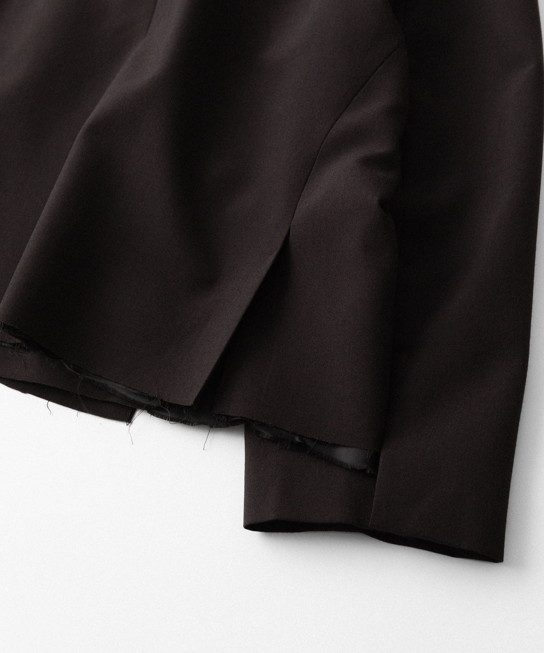 CODA -コーダのBROWN WOOL CUT OFF DOUBLE BREASTED LENTO BLAZERのBROWN公式通販サイトsession福岡セレクトショップ