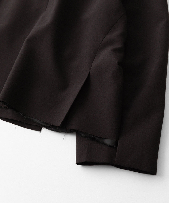CODA -コーダのBROWN WOOL CUT OFF DOUBLE BREASTED LENTO BLAZERのBROWN公式通販サイトsession福岡セレクトショップ