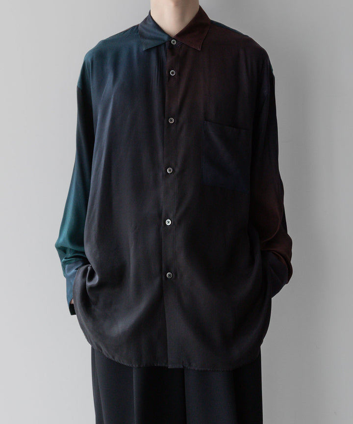 【stein】ssstein シュタインのOVERSIZED CUPRO LS SHIRT - GRADATION 公式通販サイトsession福岡セレクトショップ