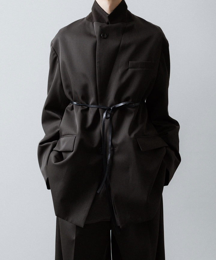 ssstein(シュタイン)のOVERSIZED SINGLE BREASTED LONG JACKET - GREY KHAKIの公式通販サイトsession福岡セレクトショップ