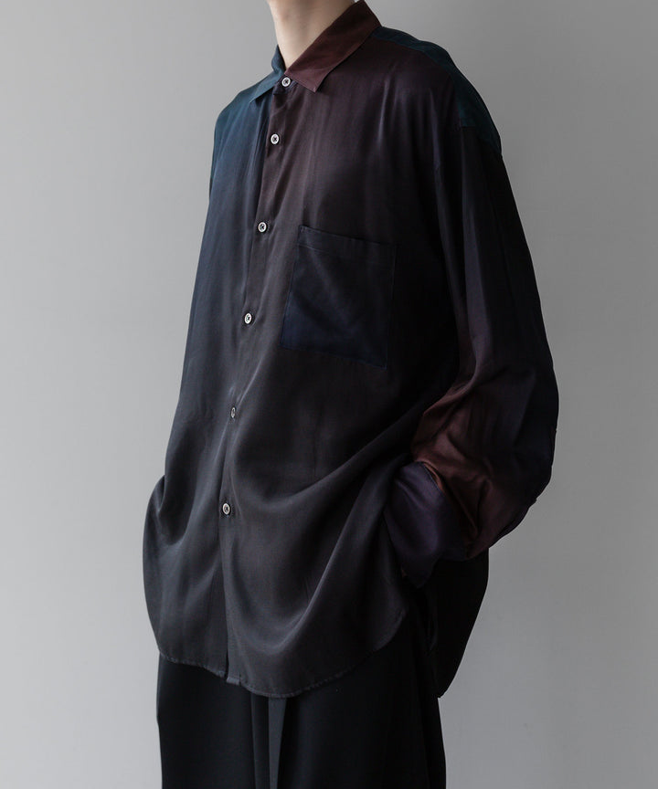 【stein】ssstein シュタインのOVERSIZED CUPRO LS SHIRT - GRADATION 公式通販サイトsession福岡セレクトショップ