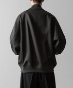 画像をギャラリービューアに読み込む, ssstein(シュタイン)の24AWコレクション MELTON STADIUM JACKET - GREY KHAKI 公式通販サイトsession福岡セレクトショップ
