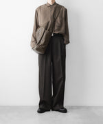画像をギャラリービューアに読み込む, ssstein(シュタイン)のGOAT LEATHER SHOULDER BAG - OLIVEの公式通販サイトsession福岡セレクトショップ
