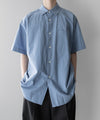 【stein】OVERSIZED SS SHIRT - BLUE
