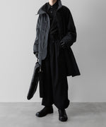 画像をギャラリービューアに読み込む, SUBLATIONS サブレーションズのHEAVY WOOL GABARDINE GURKHA CARGO PANTS - BLACKの公式通販サイトsession福岡セレクトショップ
