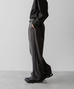 画像をギャラリービューアに読み込む, ssstein(シュタイン)の24AWコレクション WINDBREAKER EASY WIDE TROUSERS - CHARCOAL 公式通販サイトsession福岡セレクトショップ
