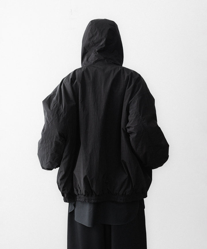 ssstein(シュタイン)のWINDPROOF NYLON PADDED HOOD JACKET - BLACKの公式通販サイトsession福岡セレクトショップ