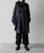 画像をギャラリービューアに読み込む, SUBLATIONS サブレーションズのHEAVY WOOL GABARDINE GURKHA CARGO PANTS - BLACKの公式通販サイトsession福岡セレクトショップ
