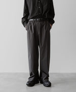 画像をギャラリービューアに読み込む, ssstein(シュタイン)の24AWコレクション WINDBREAKER EASY WIDE TROUSERS - CHARCOAL 公式通販サイトsession福岡セレクトショップ
