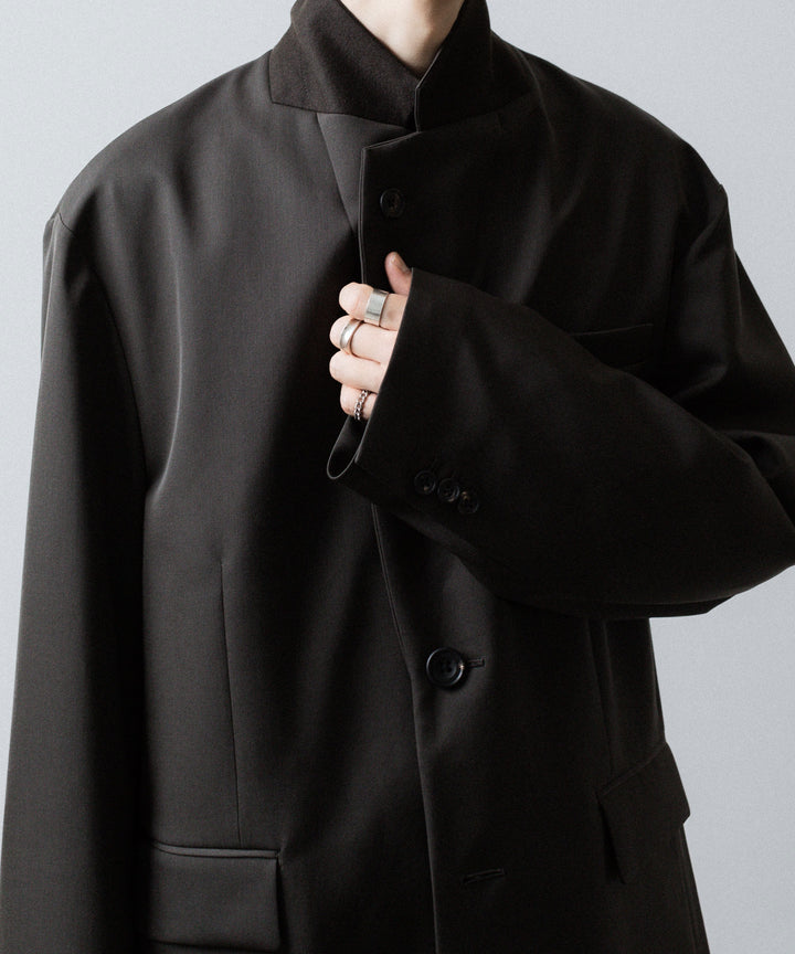 ssstein(シュタイン)のOVERSIZED SINGLE BREASTED LONG JACKET - GREY KHAKIの公式通販サイトsession福岡セレクトショップ