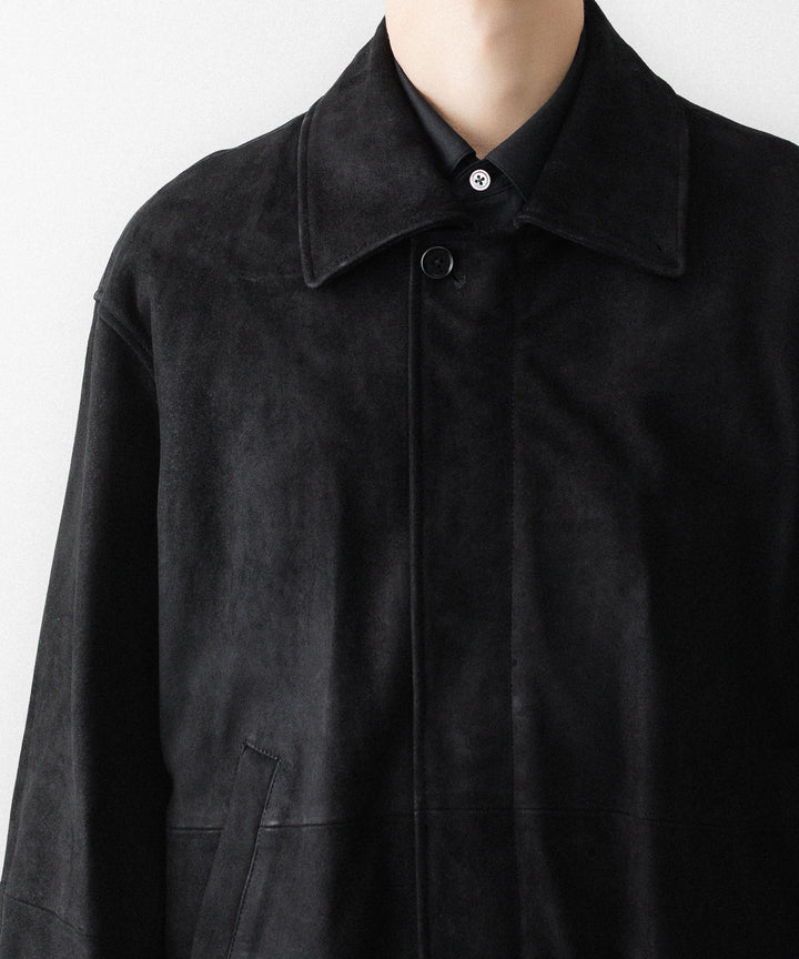 ssstein(シュタイン)のGOAT SUEDE ZIP JACKET - BLACKの公式通販サイトsession福岡セレクトショップ