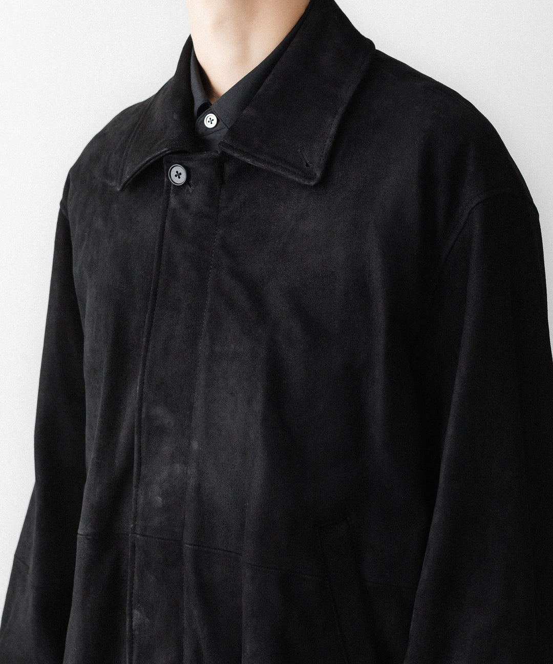 ssstein(シュタイン)のGOAT SUEDE ZIP JACKET - BLACKの公式通販サイトsession福岡セレクトショップ