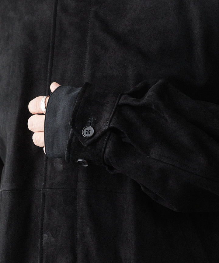 ssstein(シュタイン)のGOAT SUEDE ZIP JACKET - BLACKの公式通販サイトsession福岡セレクトショップ