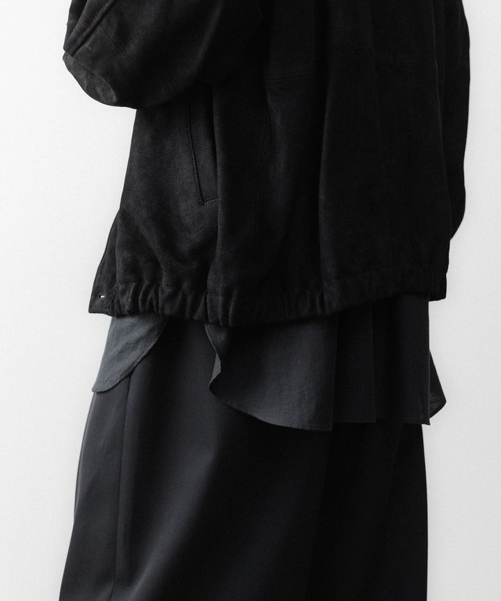 ssstein(シュタイン)のGOAT SUEDE ZIP JACKET - BLACKの公式通販サイトsession福岡セレクトショップ
