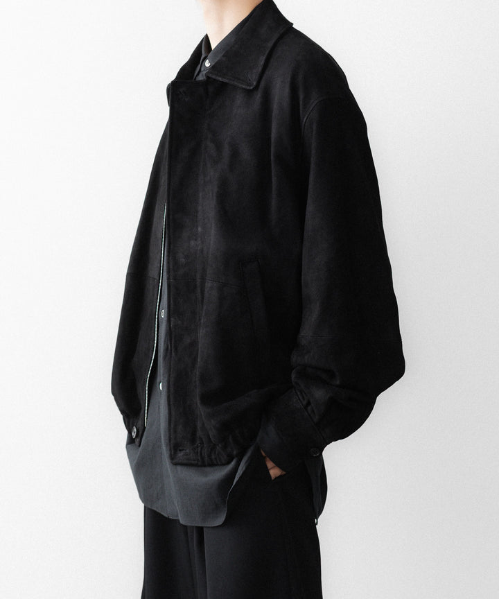 ssstein(シュタイン)のGOAT SUEDE ZIP JACKET - BLACKの公式通販サイトsession福岡セレクトショップ