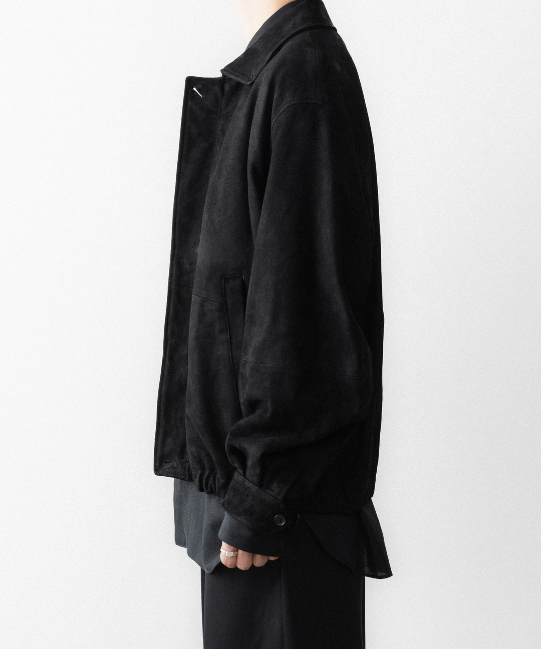 ssstein(シュタイン)のGOAT SUEDE ZIP JACKET - BLACKの公式通販サイトsession福岡セレクトショップ