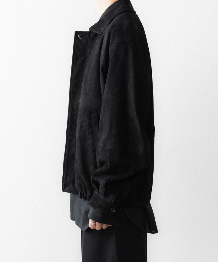 ssstein(シュタイン)のGOAT SUEDE ZIP JACKET - BLACKの公式通販サイトsession福岡セレクトショップ